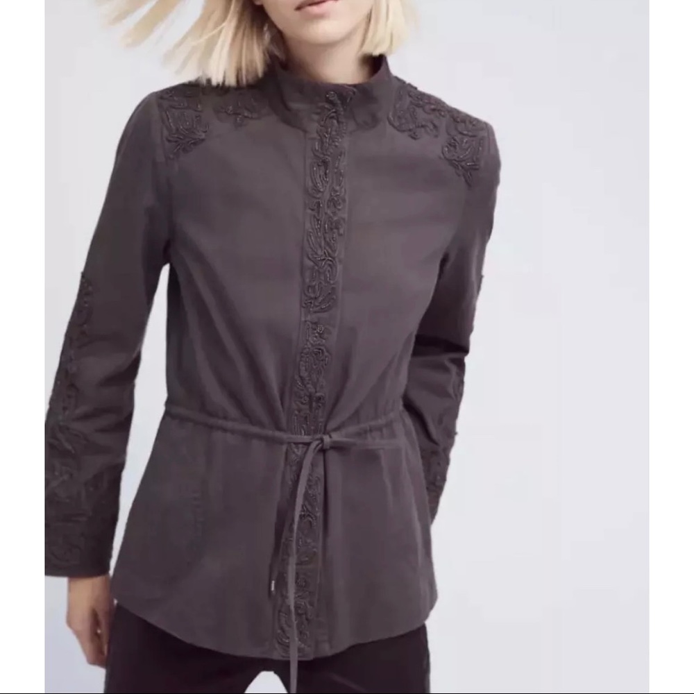 Love Sam Anthropologie Travis Utility Jacket Sz S
